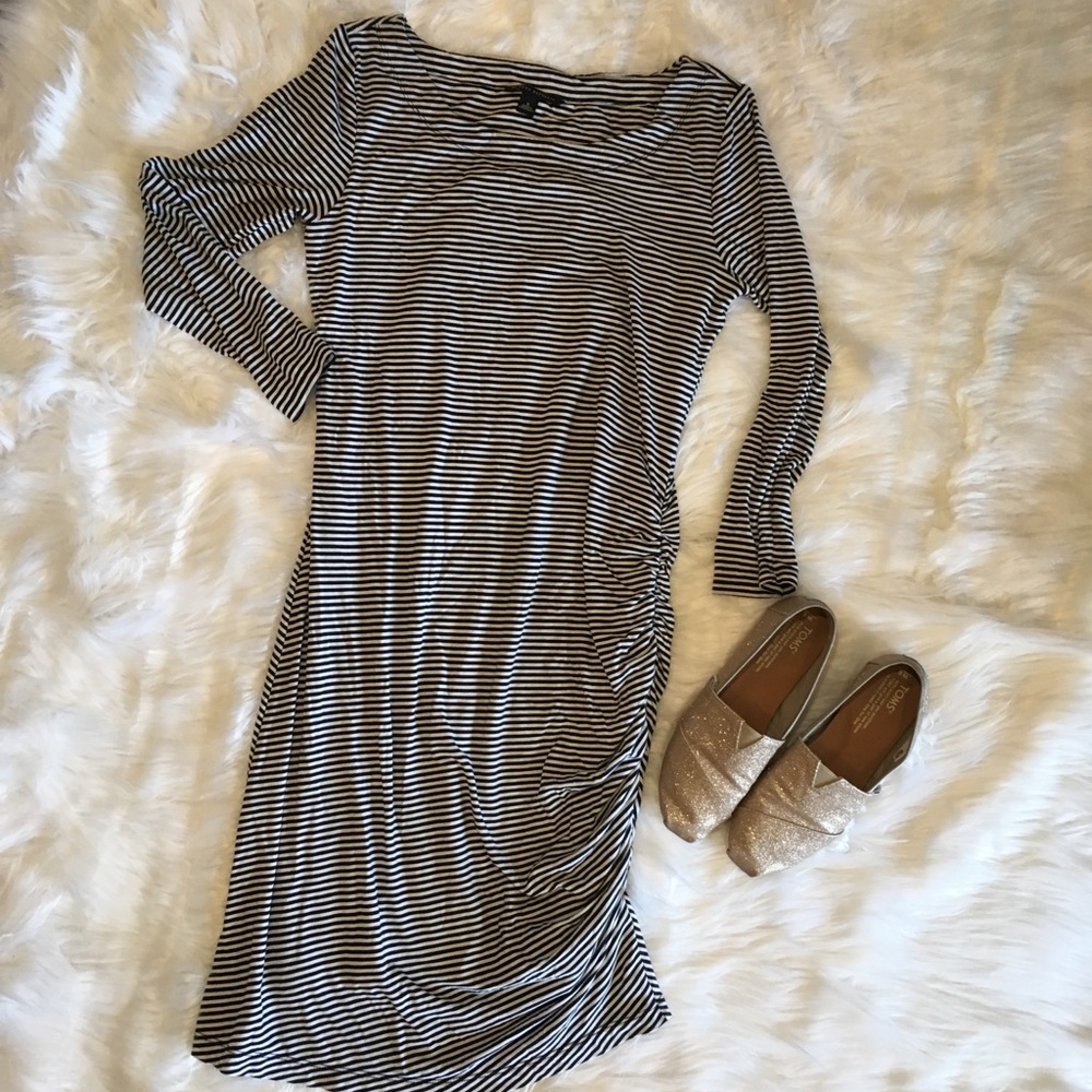 Banana Republic t-shirt striped dress size small